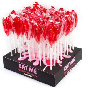 Secretplay Strawberry Vagina Lollipops 40pc