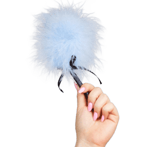 Secretplay Light Blue Feather Teaser