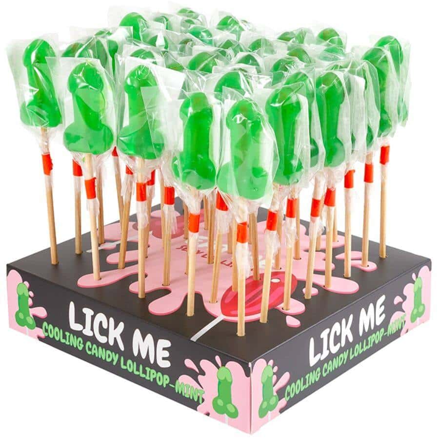 Secretplay Cold Mint Penis Lollipop Pack Secretplay Cold Mint Penis Lollipop Pack