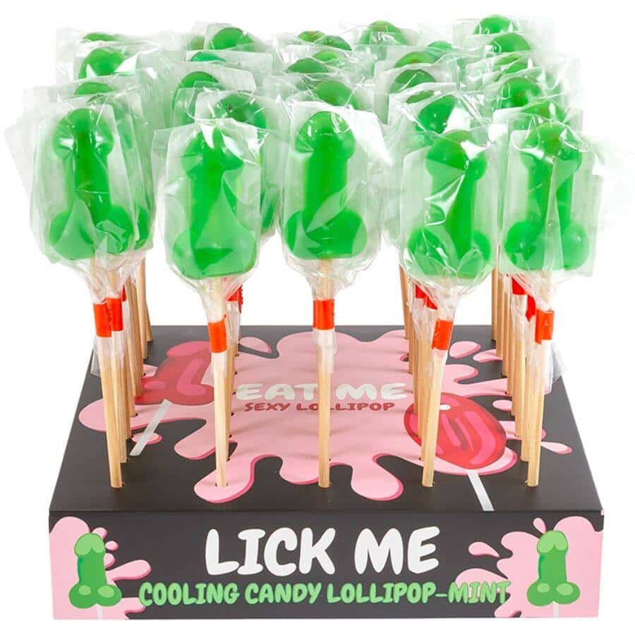 Secretplay Cold Mint Penis Lollipop Pack