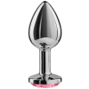 Secretplay Fuchsia 8cm Anal Plug Metal