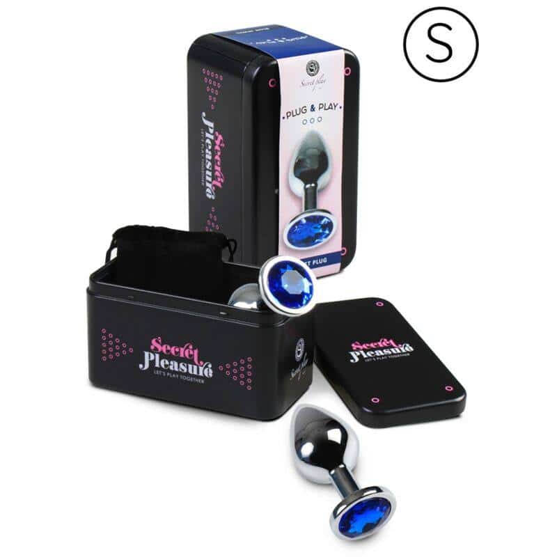 Secretplay - Plug Anal Cônico Azul Pequeno Secretplay - Plug Anal Cônico Azul Pequeno