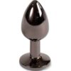 Secretplay Small 7cm Gunmetal Anal Plug