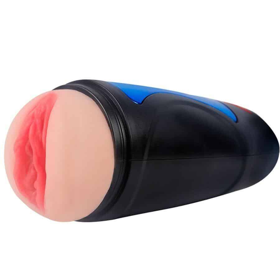 Shequ - RENEE VIBRATING SQUEEZABLE VAGINA MASTURBATOR WITH CASE Shequ - RENEE VIBRATING SQUEEZABLE VAGINA MASTURBATOR WITH CASE