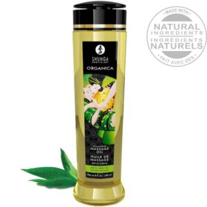 Shunga Bio Óleo Massagem Chá Verde 240ml
