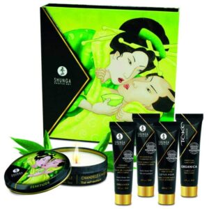 Shunga Secret Geisha Kit with Organic Green Tea Blend