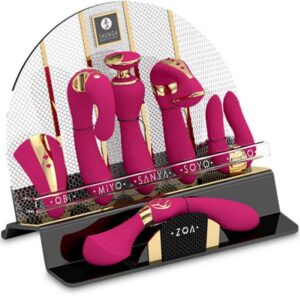 Shunga - Estuche con 6 Masajeador Íntimo Fucsia