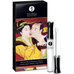 Shunga - Strawberry Divine Lip Gloss