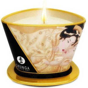 Shunga Candelight Vanilla Massage Oil Candle