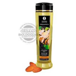 Shunga - 240 ML ORGANIC ALMonD OIL FOR MASSAGE