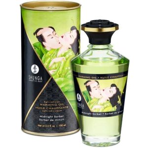 Shunga - Óleo Sensual 100ml com Efeito Calor