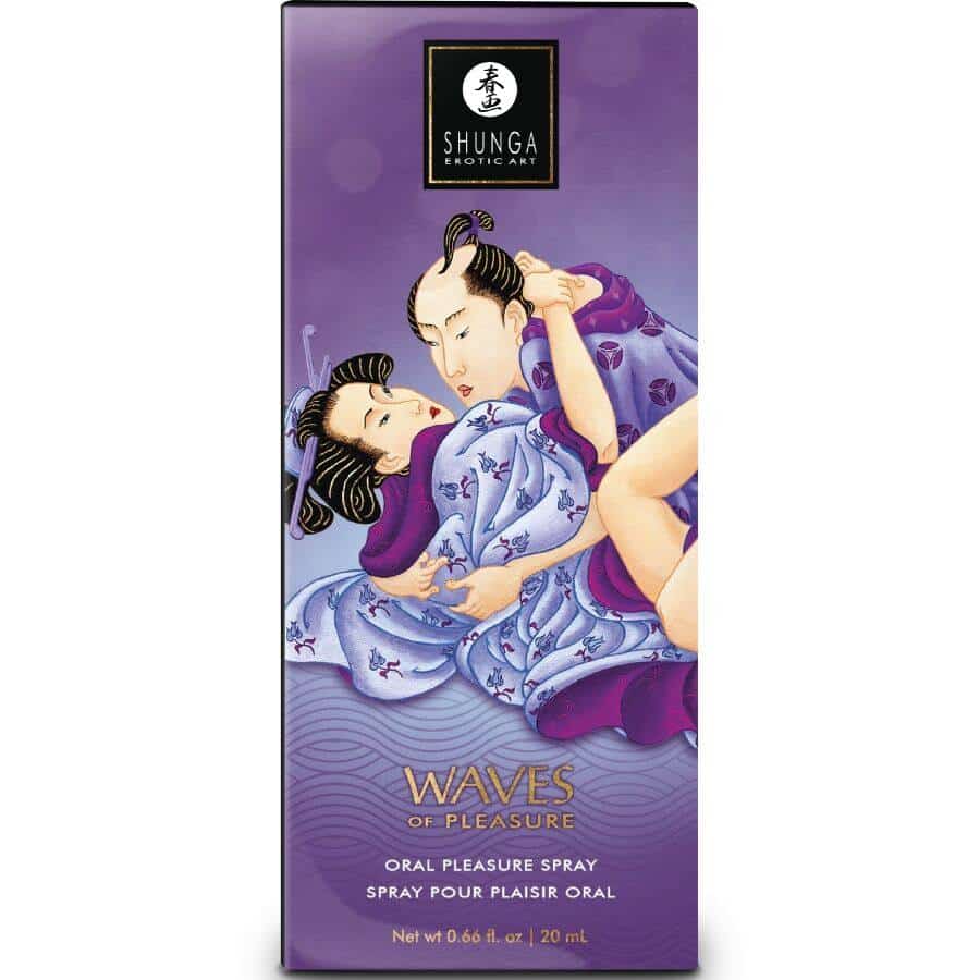 Shunga Waves Oral Pleasure Spray with Exotic Fruit Flavors Shunga Waves Oral Pleasure Spray with Exotic Fruit Flavors
