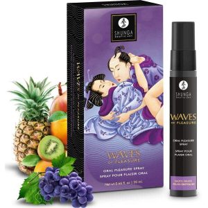 Shunga Waves Oral Pleasure Spray with Exotic Fruit Flavors