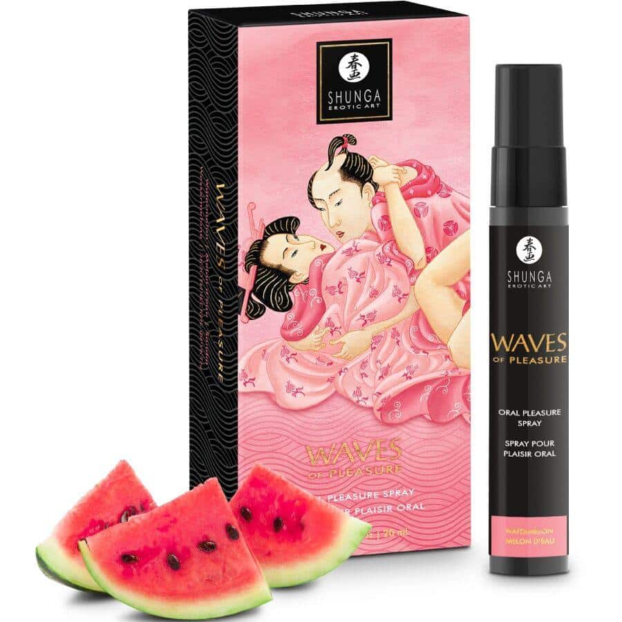 Shunga - Spray Oral Waves de Prazer com Sabor a Melancia