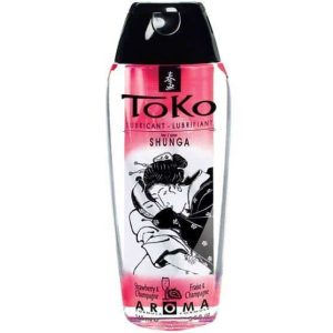 Shunga TOKO Aroma Champán Lubricante Fresa