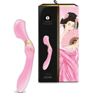 Shunga - Masajeador ZOA Rosa con Diseño Único