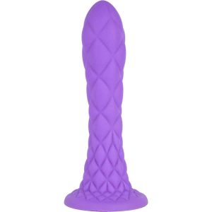 Silexd - DREAMY Fantasy DILDO IN THERMOREActIVE VIOLET LIQUID SILICONE 18.5 CM