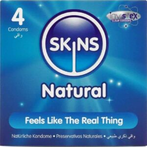 Skins Pack 4 Natural Rubber Condoms
