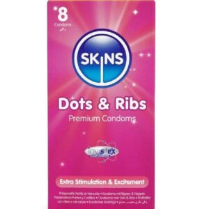 Skins Dots & Ribs Textured Condom Pack