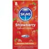 Skins - 8 PACK OF STRAWBERRY FLAVORED CONDOMS