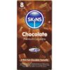 Skins - PACK OF 8 CHOCOLATE FLAVORED CONDOMS