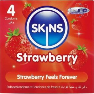 Skins Strawberry Condom Pack