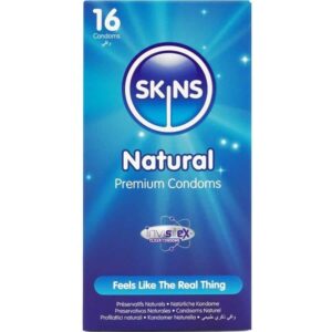 Skins Natural Condoms Pack of 16