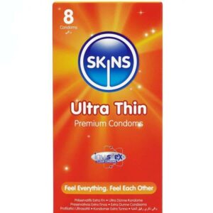 Skins Thin Condom Pack of 8