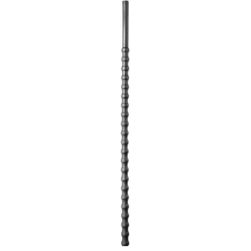 All Black Silicone Urethral Sound 8-10mm