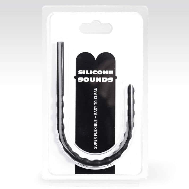 All Black Urethral Probe 6/8mm Silicone All Black Urethral Probe 6/8mm Silicone