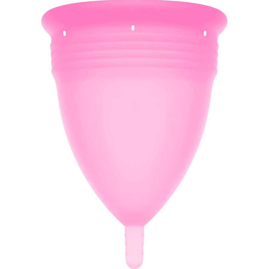 Stercup FDA Silicone Menstrual Cup Large Pink