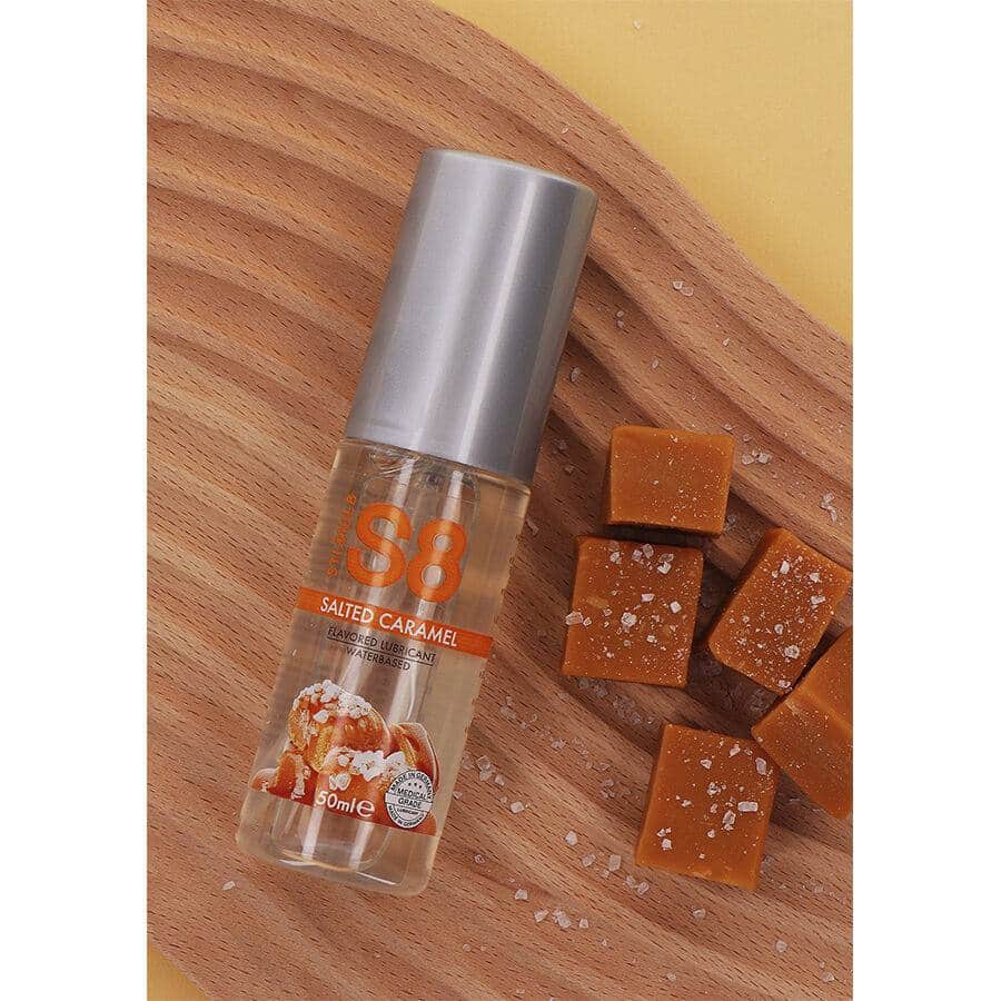 Stimul8 - S8 50 ML SALTED CARAMEL FLAVORED LUBRICANT Stimul8 - S8 50 ML SALTED CARAMEL FLAVORED LUBRICANT