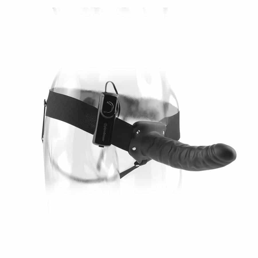 Strap-ON VIBRATÓRIO OCO 19 CM NA COR PRETA - Fetish Fantasy Strap-ON VIBRATÓRIO OCO 19 CM NA COR PRETA - Fetish Fantasy