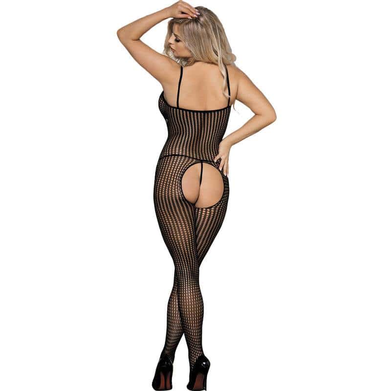 Subblime - 951726 CROTCHLESS FISHNET BodySTOCKing IN Black ONE SIZE Subblime - 951726 CROTCHLESS FISHNET BodySTOCKing IN Black ONE SIZE