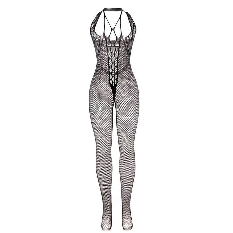 Subblime - 951788 Black FISHNET BodySTOCKing WITH CHEST AND BACK StrapS ONE SIZE Subblime - 951788 Black FISHNET BodySTOCKing WITH CHEST AND BACK StrapS ONE SIZE
