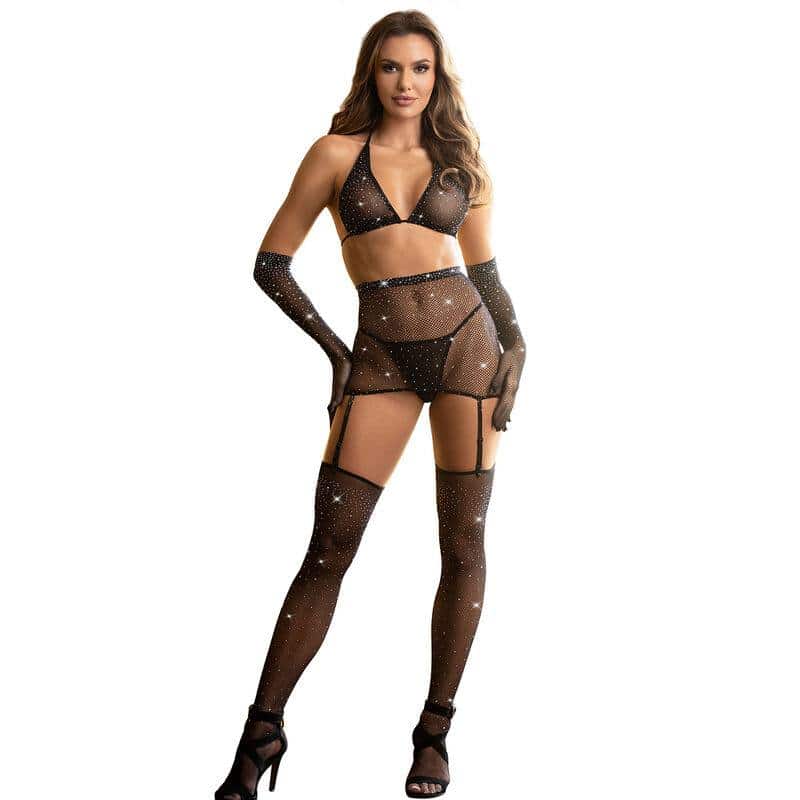Subblime 952174 Fishnet Bodystocking Gloves Subblime 952174 Fishnet Bodystocking Gloves