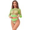 Subblime - 952211 LONG SLEEVE GREEN 2-PIECE SET ONE SIZE