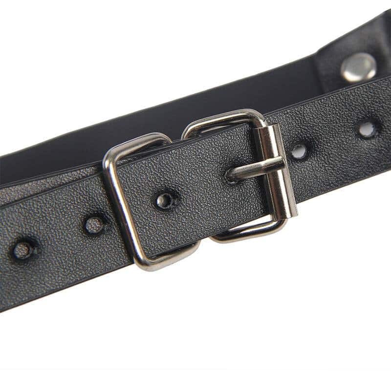Subblime 953720 Breast Bondage Clamps Black Leather Subblime 953720 Breast Bondage Clamps Black Leather