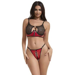 Subblime 955540 Soutien Rouge Couro Falso L/XL