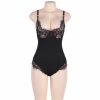 Subblime Black Teddy Queen Plus with Fringes