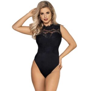 Subblime L/XL Black Teddy Lingerie