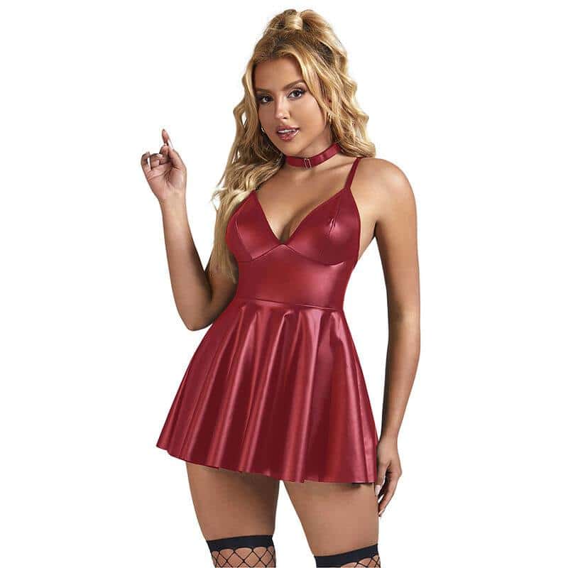 Subblime Vestido de Couro S/M