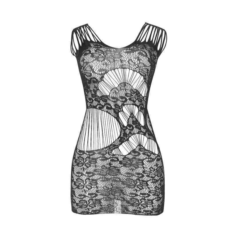 Subblime 951771 Fishnet Open Back Dress Subblime 951771 Fishnet Open Back Dress