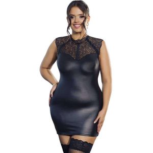 Subblime Leather Mini Dress L/XL