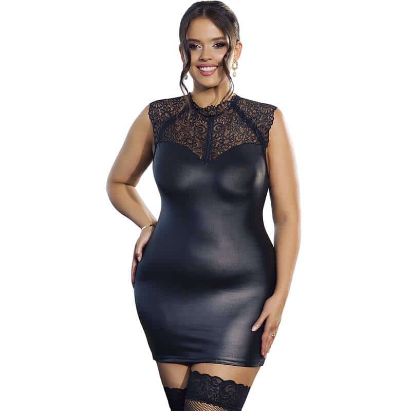 Subblime Leather Mini Dress L/XL
