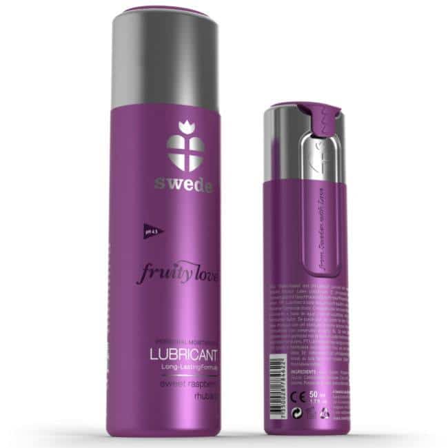 Swede Raspberry Rhubarb Lubricant Gel 100ml