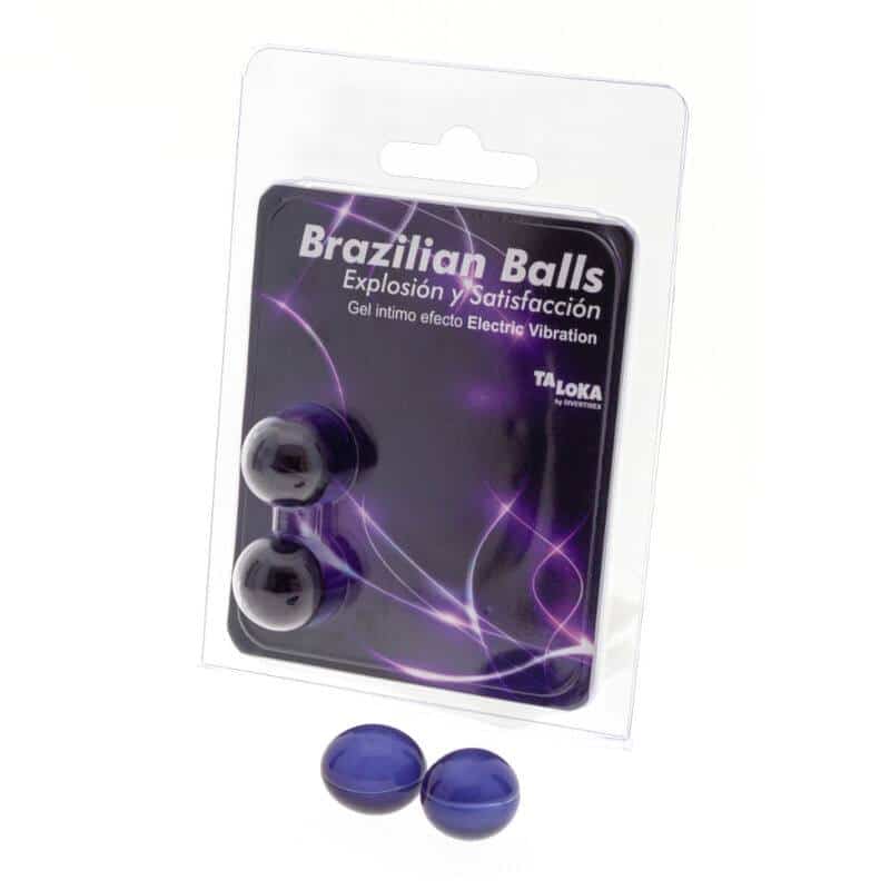 Taloka - EXCITING GEL FOR 2 BRAZILIAN BAllS WITH ELECTRIC VIBRATION
