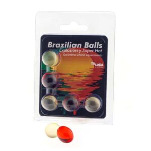 Taloka - 5 BRAZILIAN BAllS WITH EXCITING SUPER Hot GEL