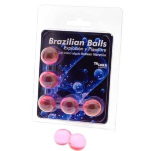 Taloka - 5 VIBRATING BRAZILIAN BAllS WITH EXCITING GEL