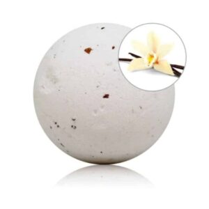 Taloka - BOMBA DE BANHO AROMATIZADA COM BAUNILHA E PÉTALAS ROSADAS